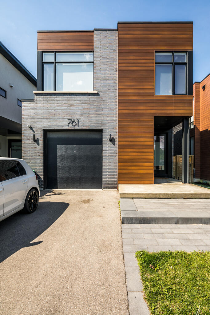 Brick Home with Ebonite Smooth