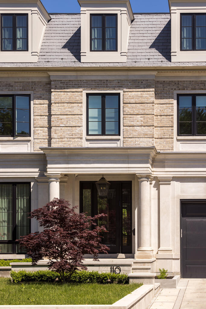 Brick Home with Stonewall